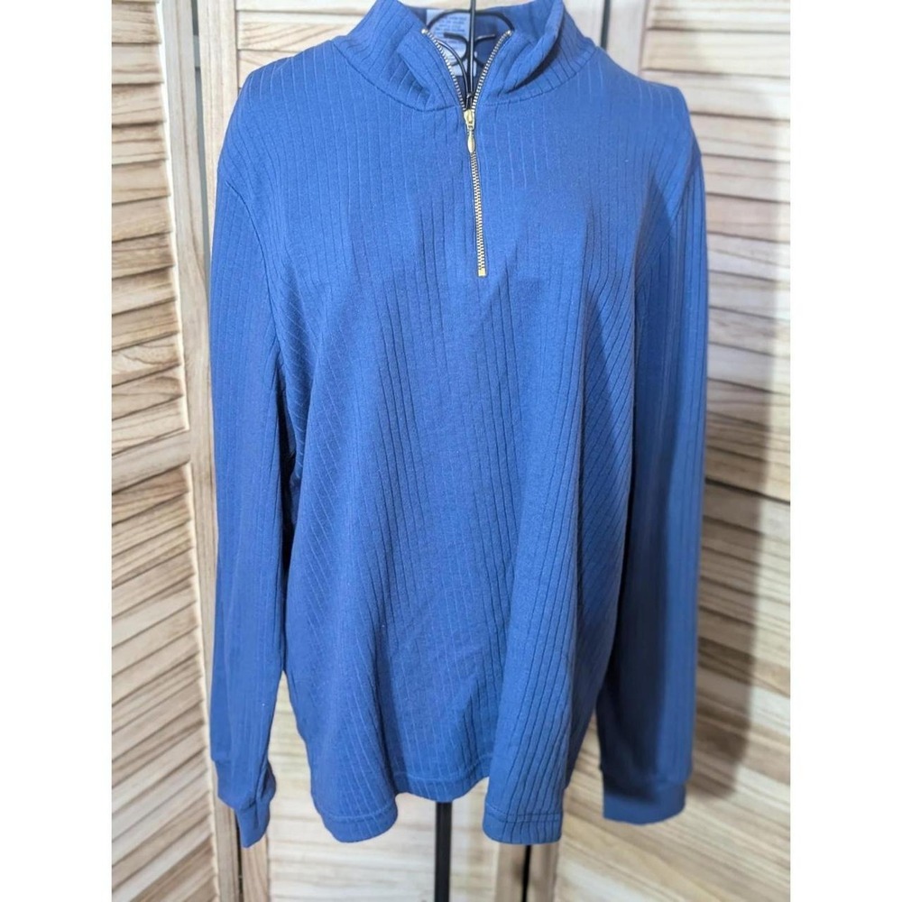 Womens Blair Large Blue Blouse Cozy